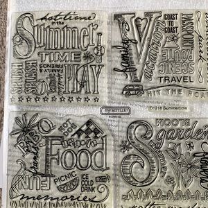 Summertime stamp set